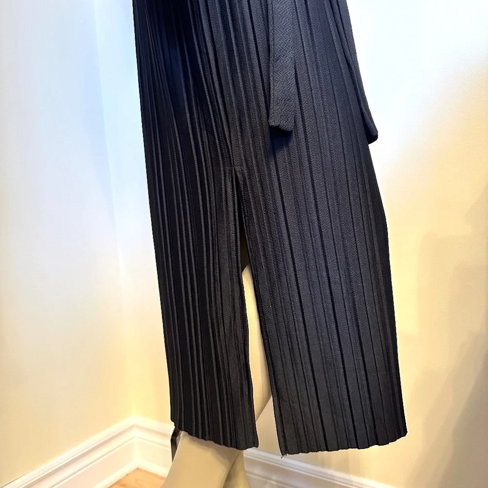 Selected Femme plisse midi dress - Picture 7 of 15